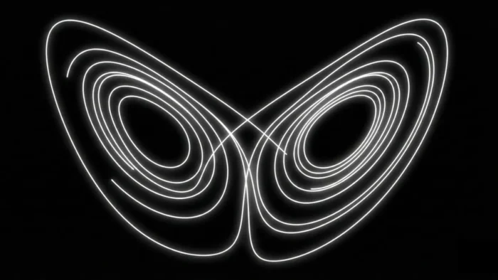 The Lorenz attractor — the butterfly of chaos theory